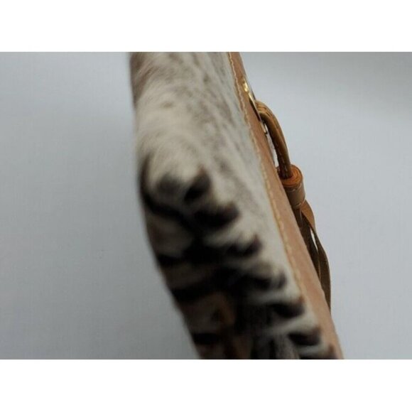 Soul Carrier Illumination Cowhide Suede Leather Clutch Purse with Tassel - Picture 3 of 11